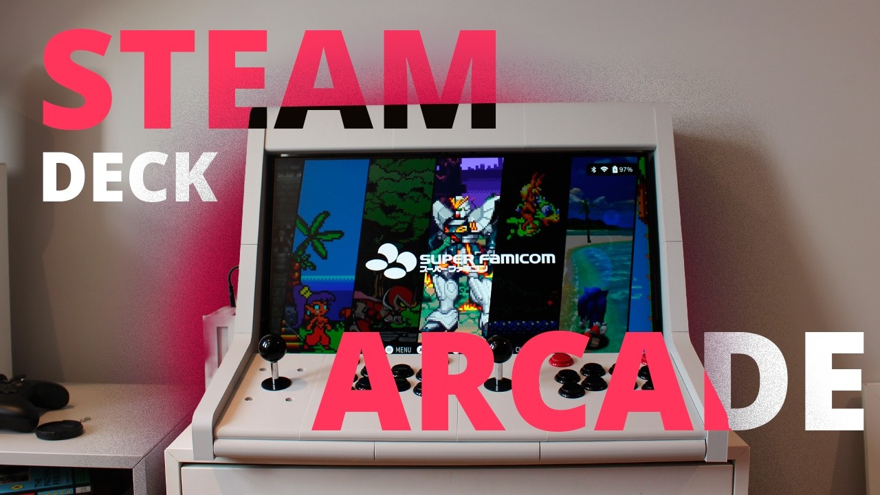 I 3D printed a Steam Deck Arcade Machine....