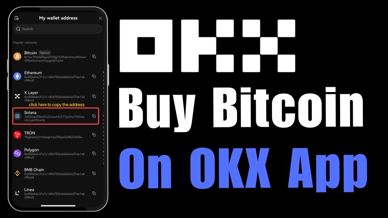 How to Buy Bitcoin on OKX App ! 2024