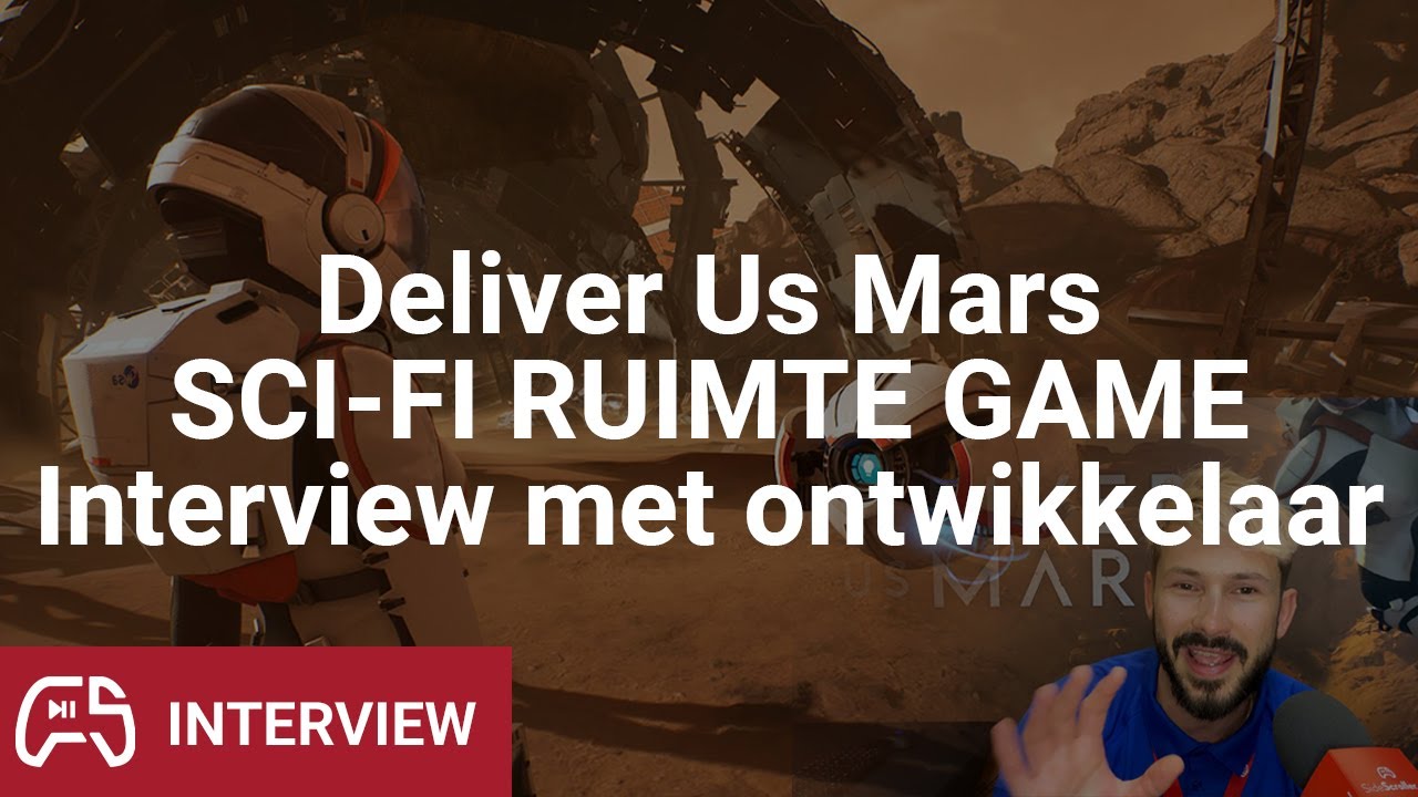 Interview: KeokeN Interactive Deliver Us Mars - Gamescom 2022 (Nederlands - NL) #interview