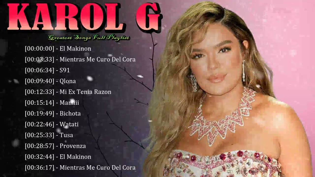 🎵 Karol G – Reggaeton-inspired freedom wrapped in fearless self-expression 🧵