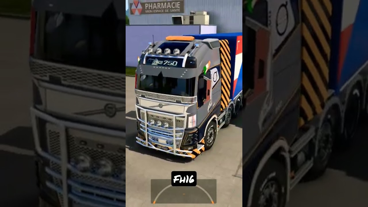 Volvo FH16 750hp |ETS2| #simulation #ytshorts #gaming