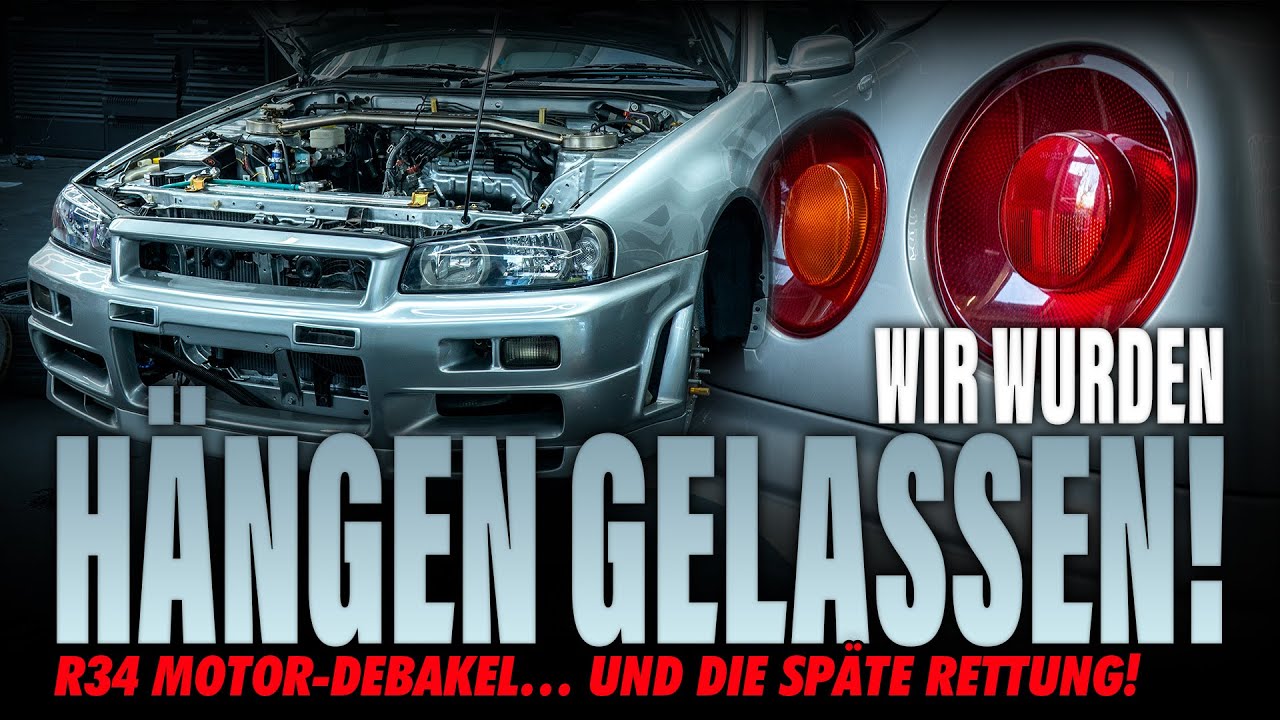 JP Performance - Wir wurden hängen gelassen! R34 Motor-Debakel...Und die späte Rettung!