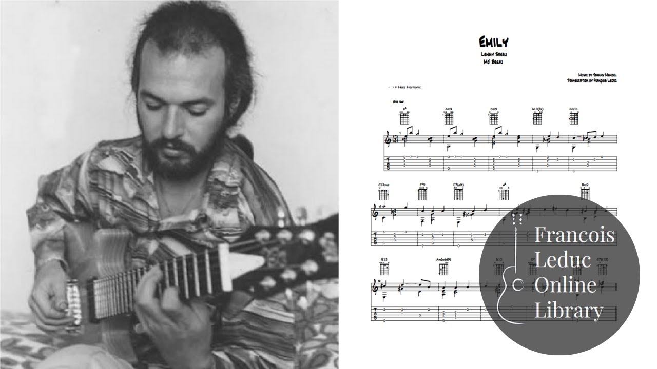 Emily - Lenny Breau (Transcription)