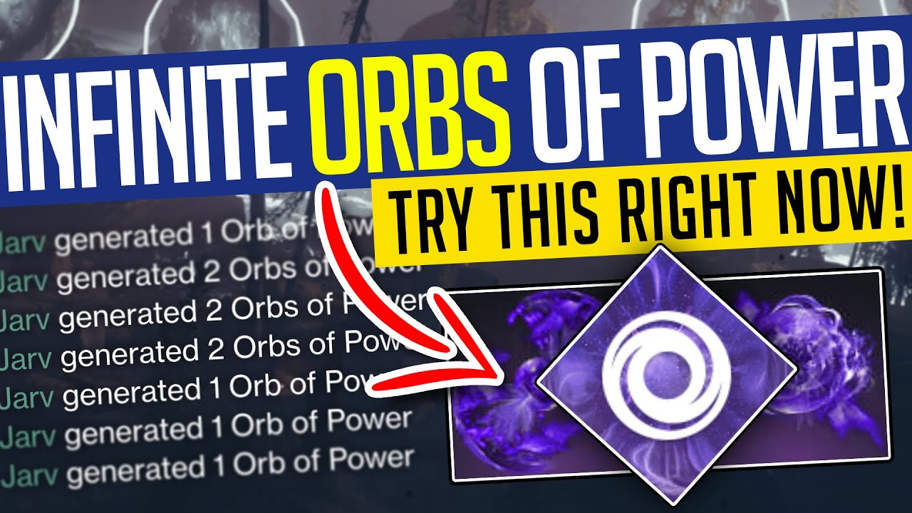 Destiny 2 | INFINITE ORBS OF POWER! Become an INVINCIBLE Orb Creating Machine! - Lightfall