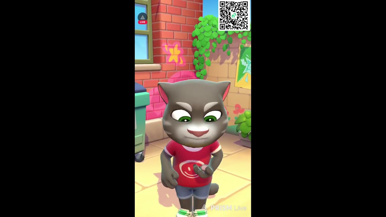 talking tom live #talkingtom #talkingtom2#批rending #live #funnycat #satisfying