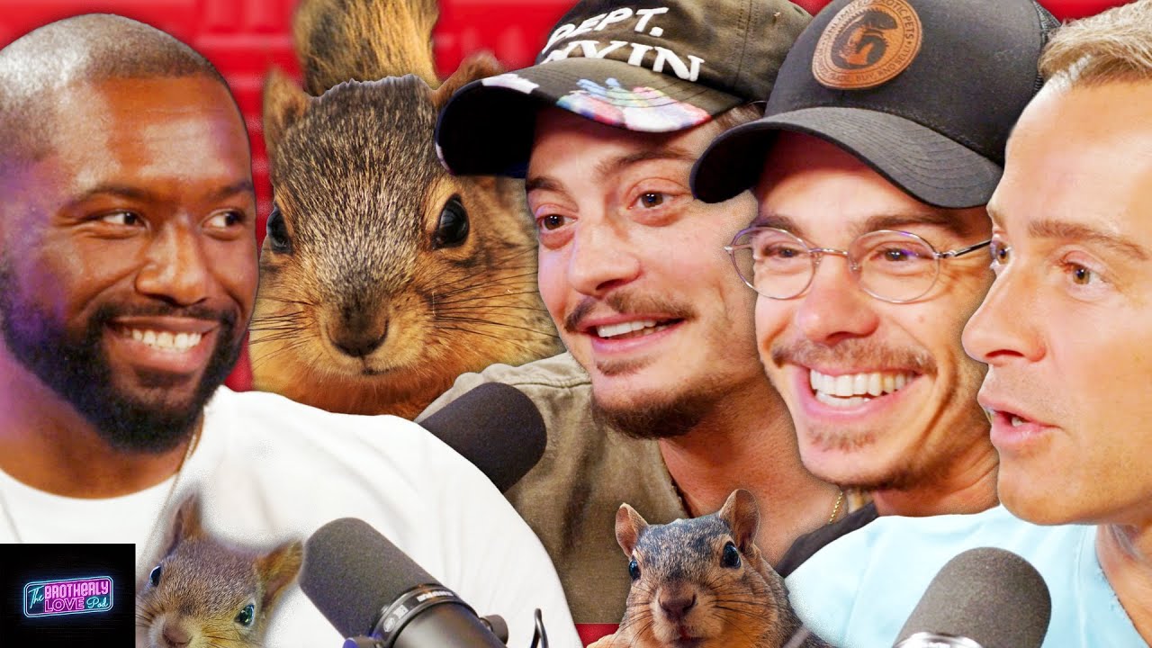 The Lawrence Brothers Meet The Squirrel Man, Derrick Downey Jr! | Ep 74