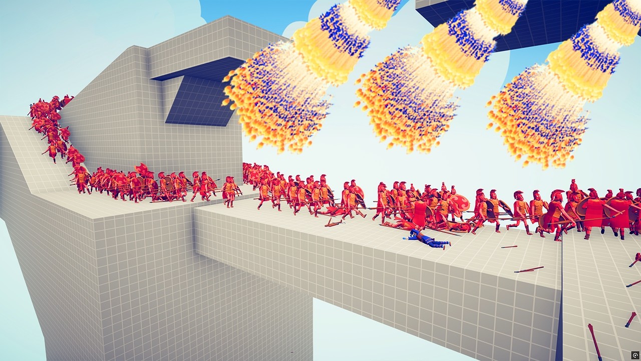 300x SPARTAN vs 4x OP RANGED UNITS 2 | TABS - Totally Accurate Battle Simulator