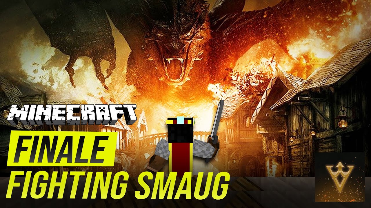 FIGHTING SMAUG in Minecraft: LOTR Mod - Episode 13 [FINALE]