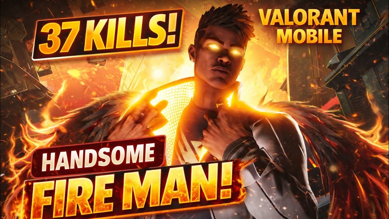 37 vurdum, Çinliler bana “yakışıklı” dedi. 😅🔥 | Valorant Mobile