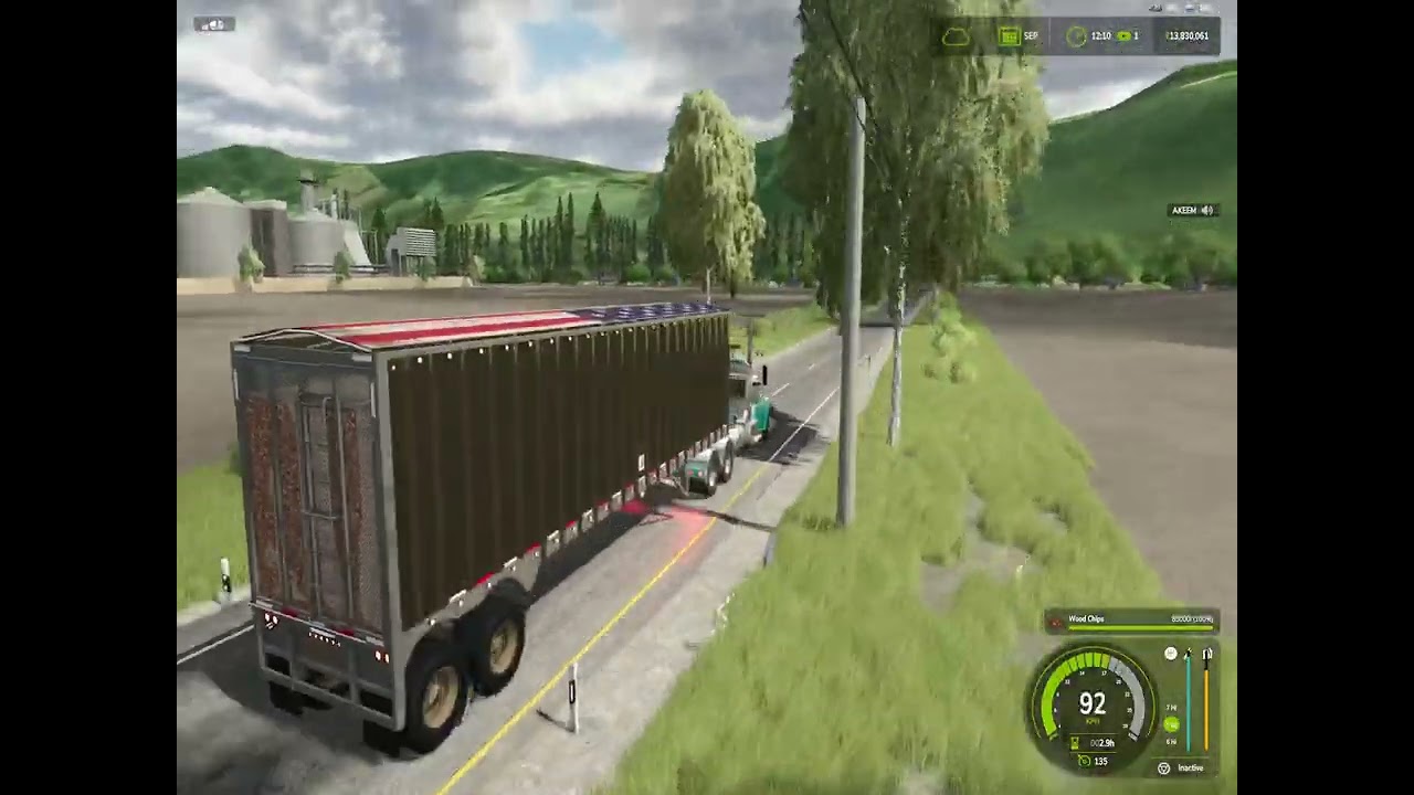 fs25 wood chip hauling