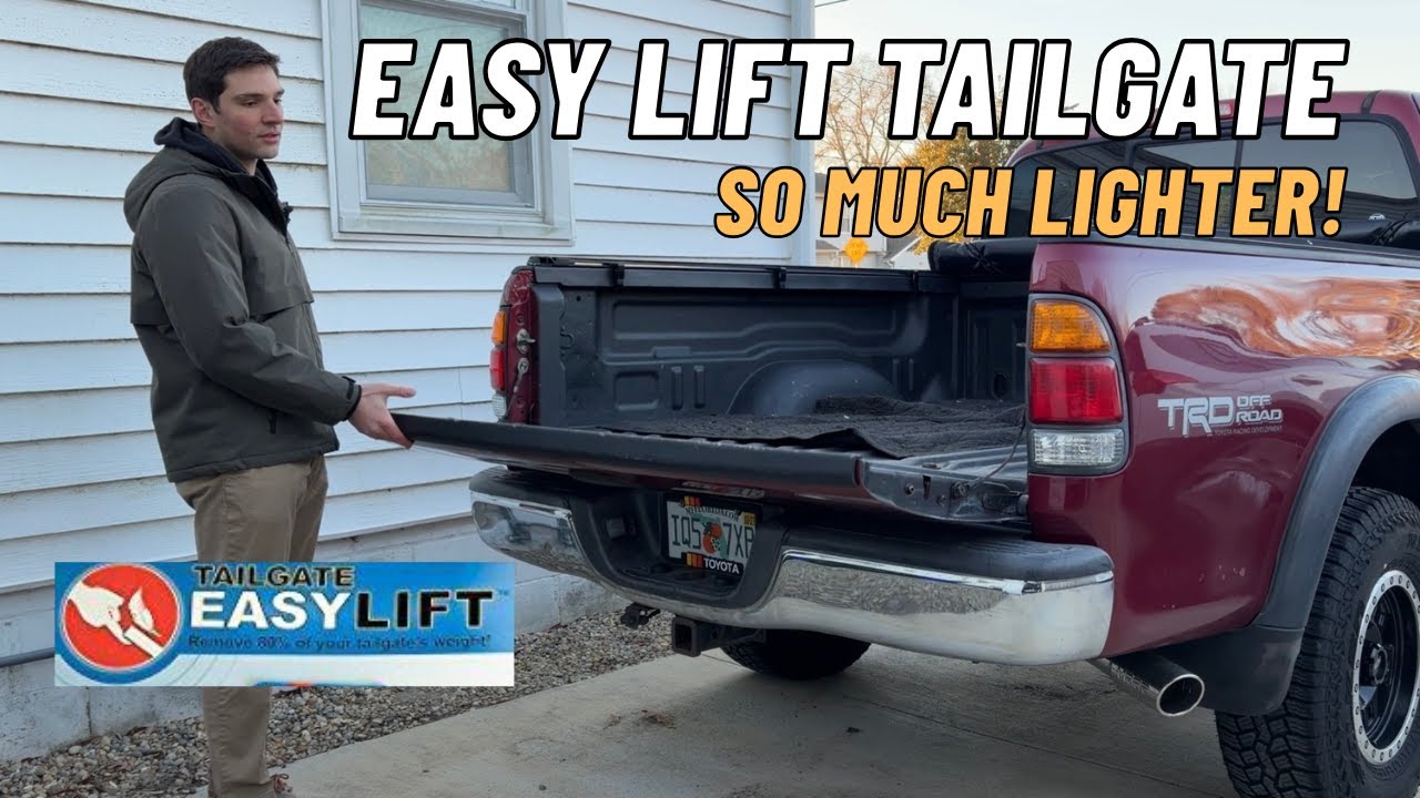 Установка поперечины Easy Lift на мою Tundra первого поколения.