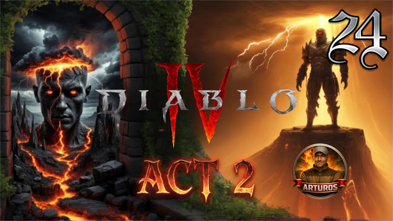 Diablo IV🔥 | #24 | Fabuła:ACT 2 – Gonimy Skarbnika zwanego Goblinem | Gameplay 1440 QHD