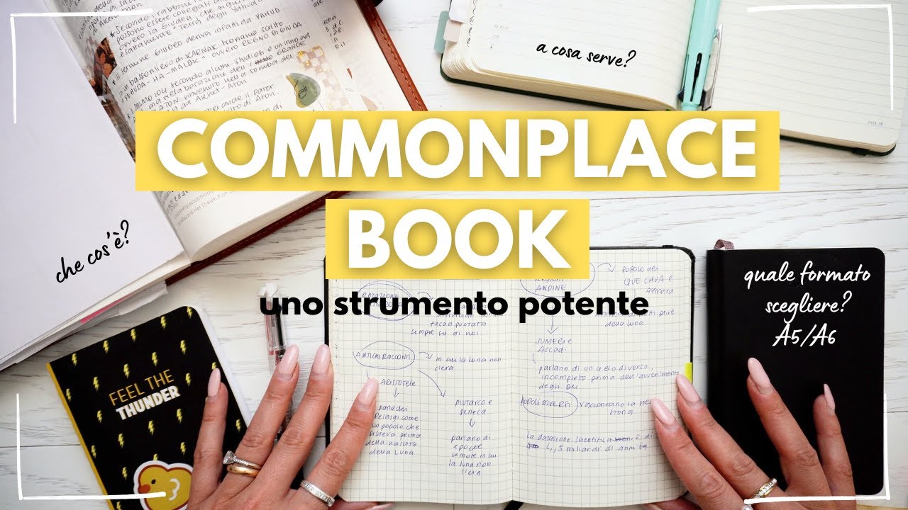 Cos'è un Commonplace Book e perché ti serve subito