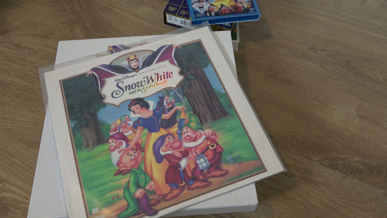 'Snow White'  video comparison | VHS - LaserDisc - DVD - Blu