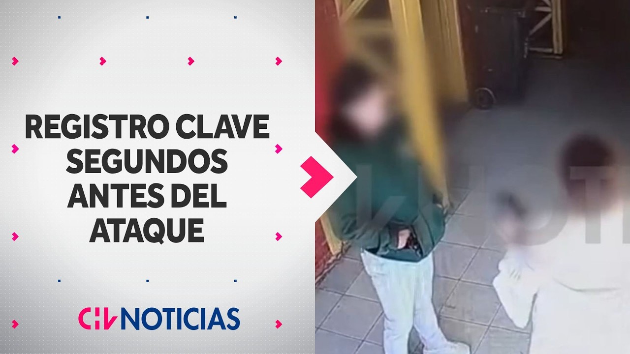 Revelan VIDEO CLAVE de segundos antes del fatal ataque en escuela de Calama | EXCLUSIVO CHV Noticias