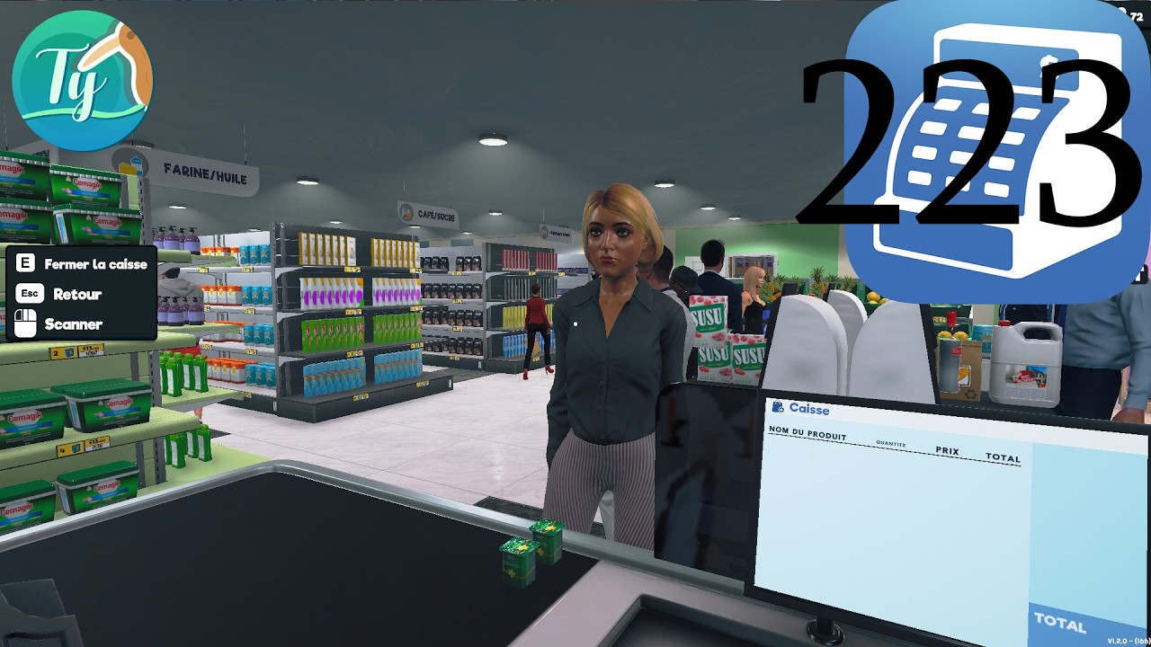 Supermarket Simulator #223:Sortie des DLC:arnaque ou pas? Better Mart c’est sympa aussi (clin d’œil)