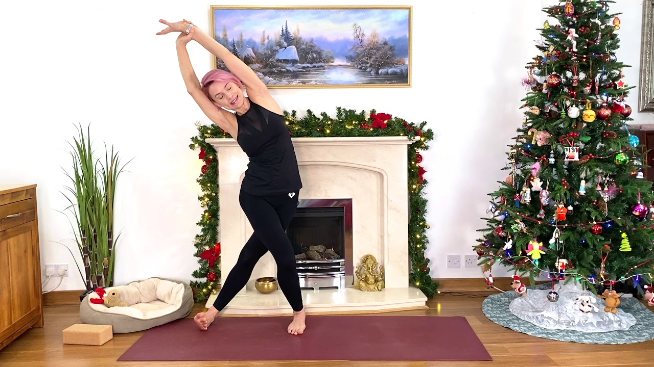 This Winter Yoga at Home. Stretch with Ease and Comfort.