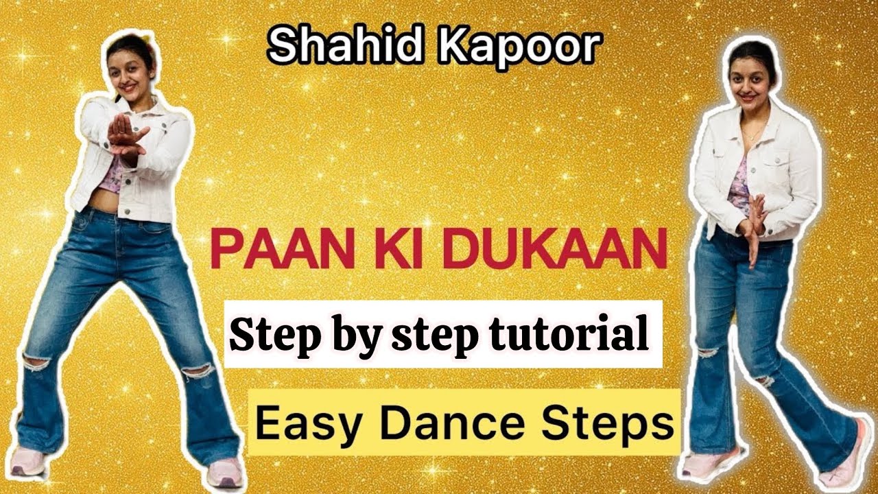 Paan Ki Dukaan | Dance Tutorial | O Romeo | Shahid Kapoor | Trending | Easy Dance Steps | Viral 