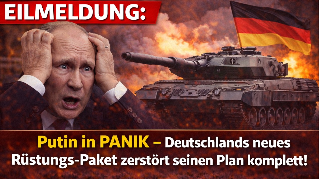 EILMELDUNG: Putin in PANIK – Deutschlands neues Rüstungs-Paket zerstört seinen Plan komplett!
