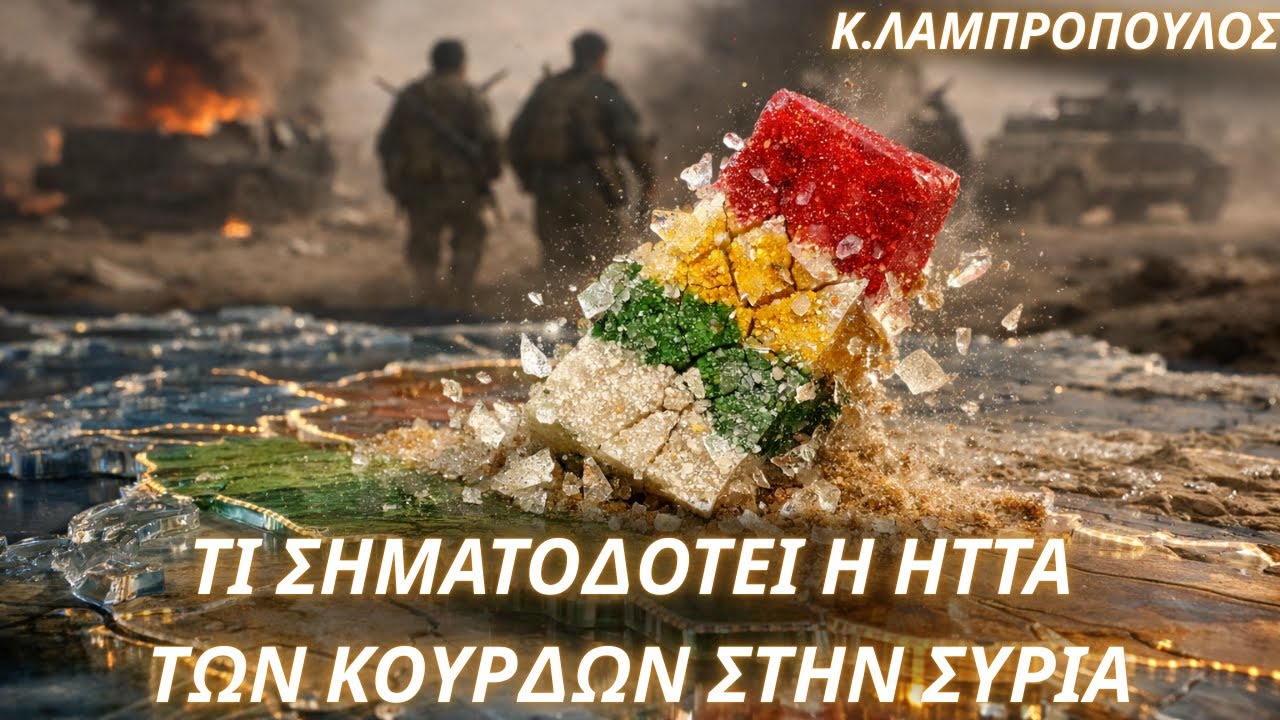 Κωνσταντίνος Λαμπρόπουλος: Τι σηματοδοτεί η ήττα των Κούρδων στην Συρία- Οι προεκτάσεις της