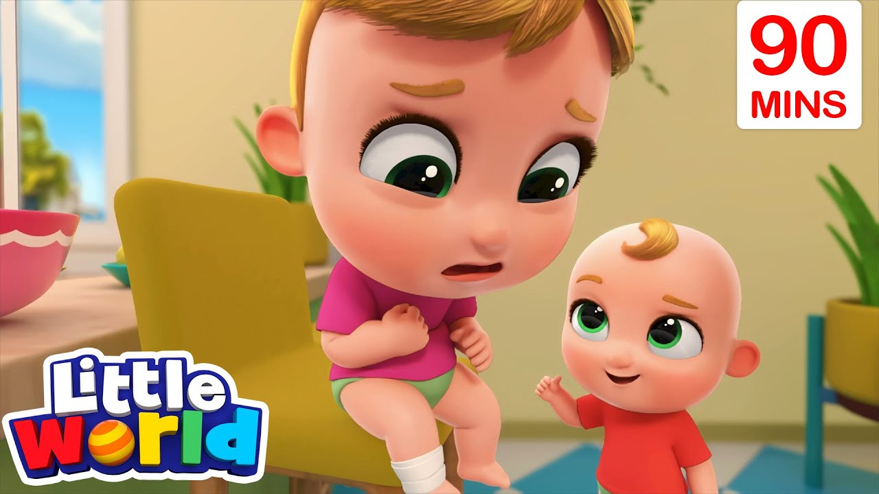 La Chanson des Bobos & Plus 🤕 Apprendre à se Sentir Mieux | Compilation | Little World Français
