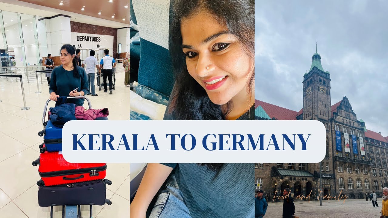 Kerala to Germany|How did I travel to Germany| German student visa | എന്റെ ജർമ്മൻ യാത്ര