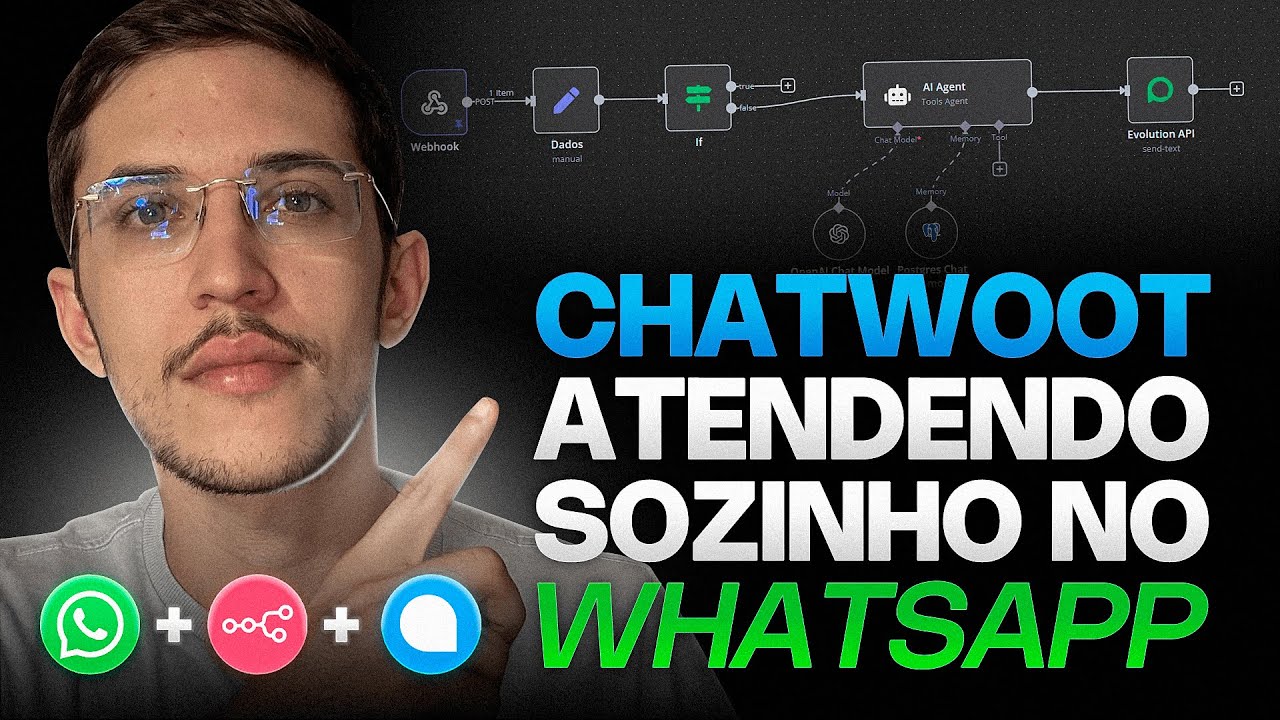 Como Integrar Chatwoot com N8N e Evolution API