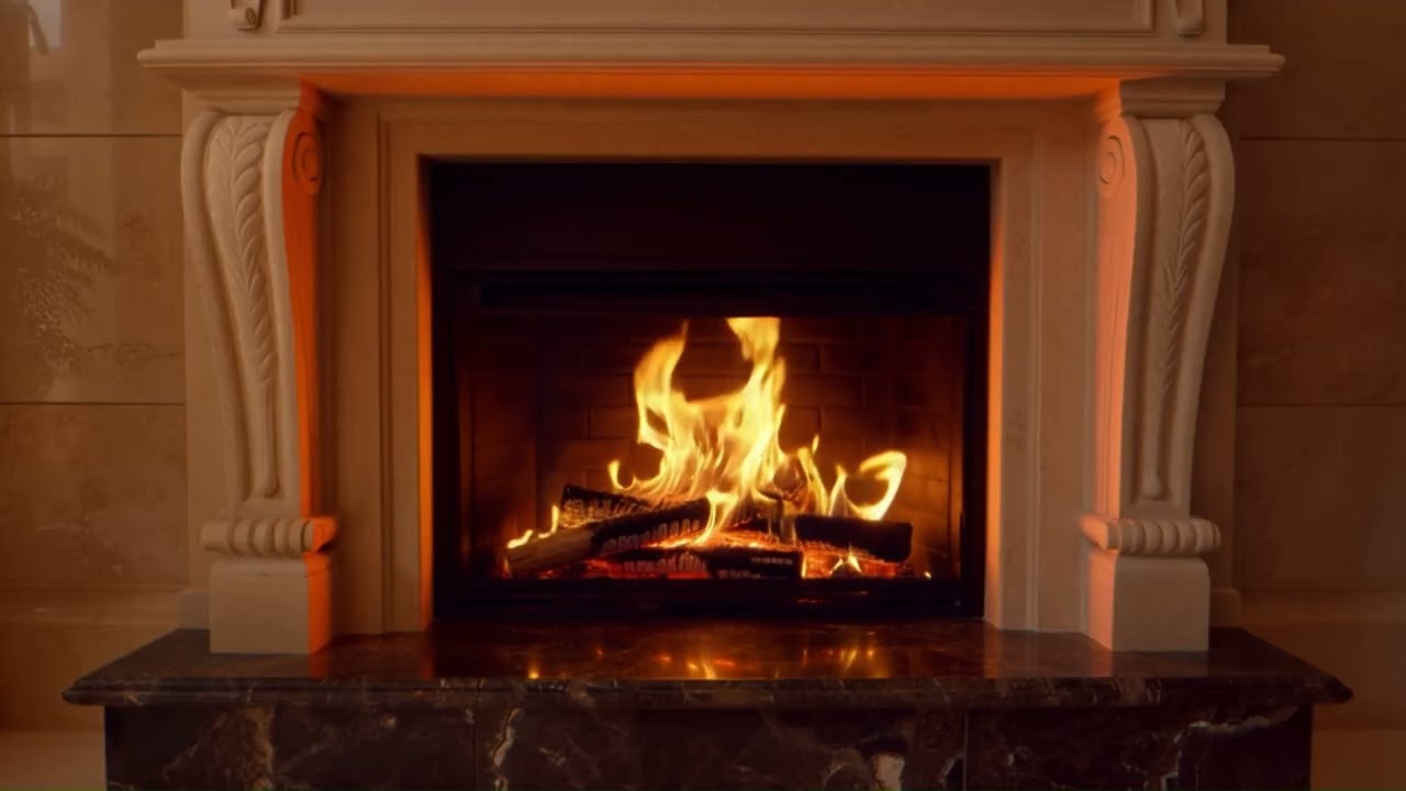 Cozy Fireplace Project 176 14min nm