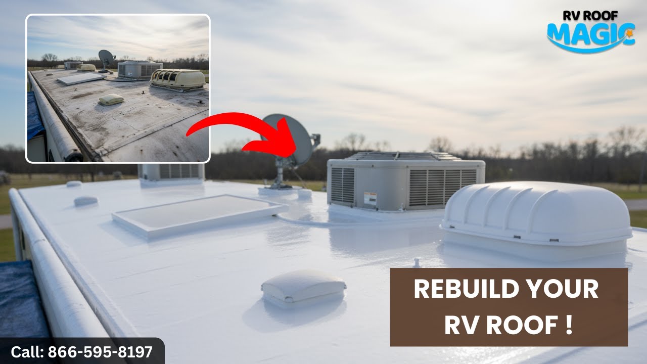 We Tested RV Roof Magic, the Product That Claims to 'Rebuild' Your Roof | RV Roof Magic
