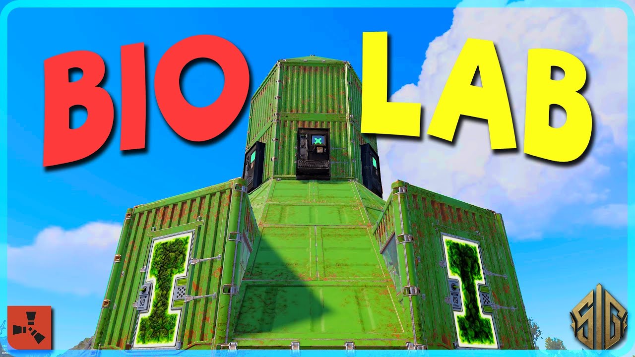 I Built a BIOLAB (Fish Trap + Tea Farm Base) & Got TONS of Scrap on Rust!