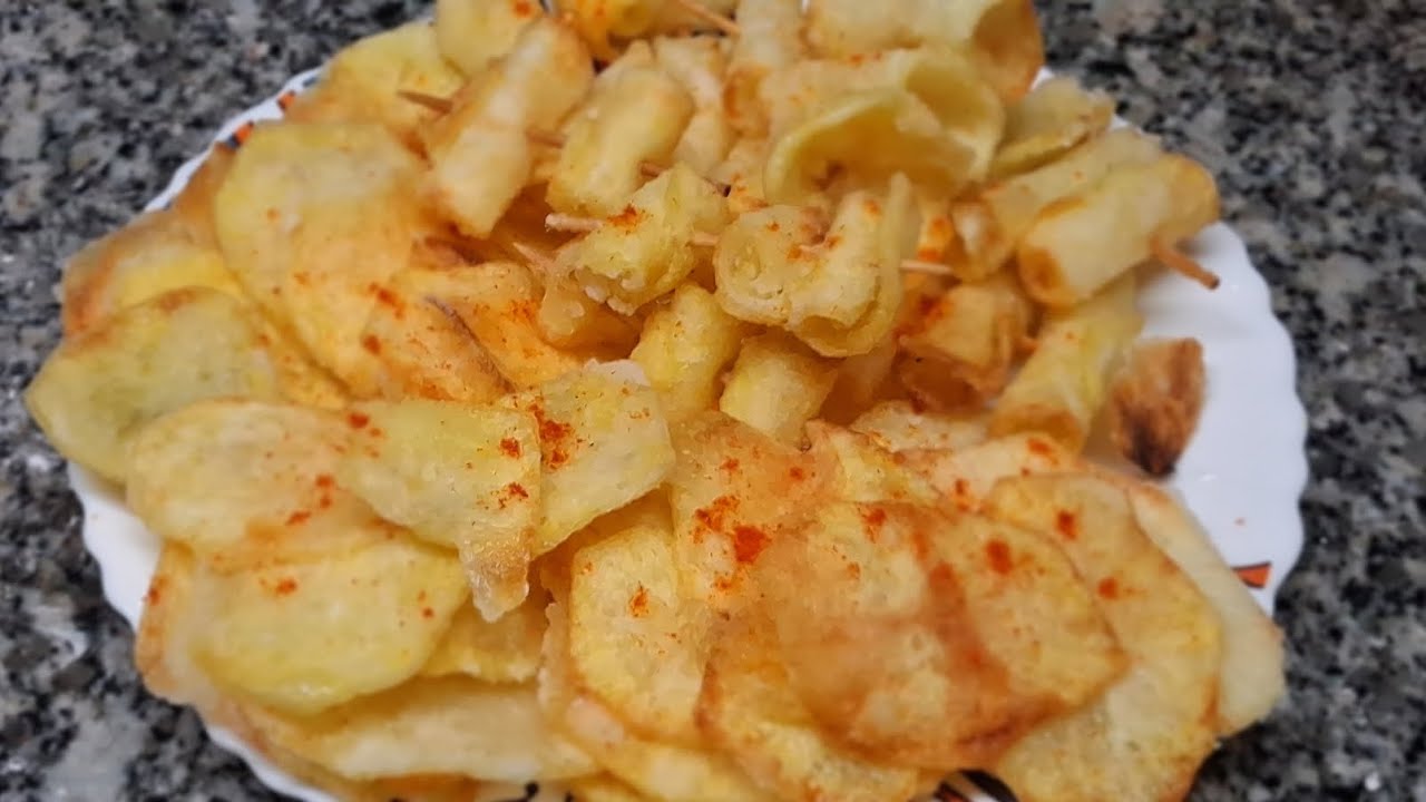 Crispy Potato Chips Recipe | Patato Stick Recipe 😋 