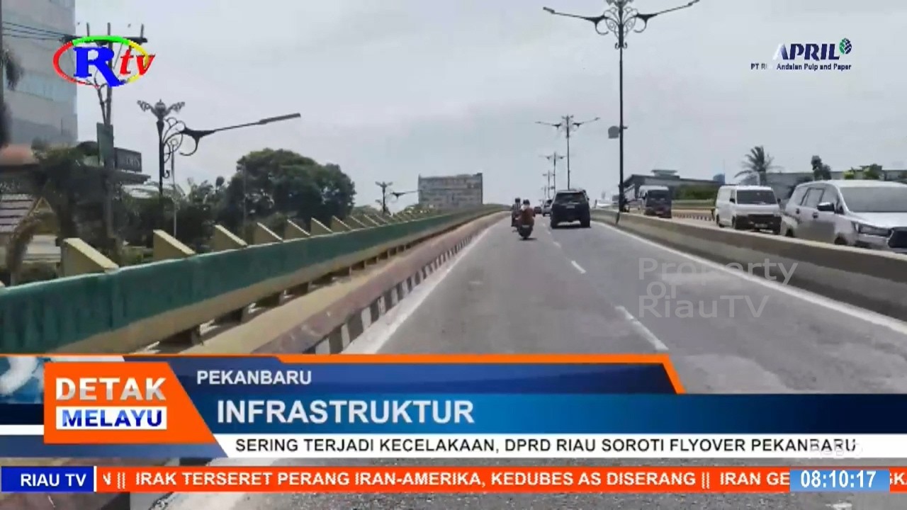 SERING TERJADI KECELAKAAN, DPRD RIAU SOROTI FLYOVER PEKANBARU