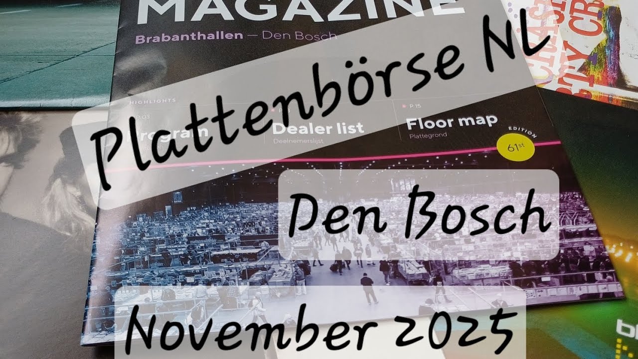 (127) Plattenbörse NL Mega Record Fair Den Bosch Nov. 2025 #vinyl #retro #music #hobby #vinylrecords