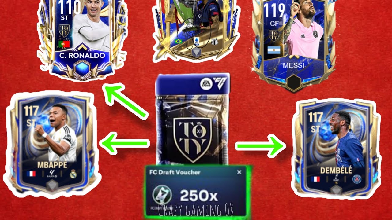 Fc mobile pack opening video toty 2026 event