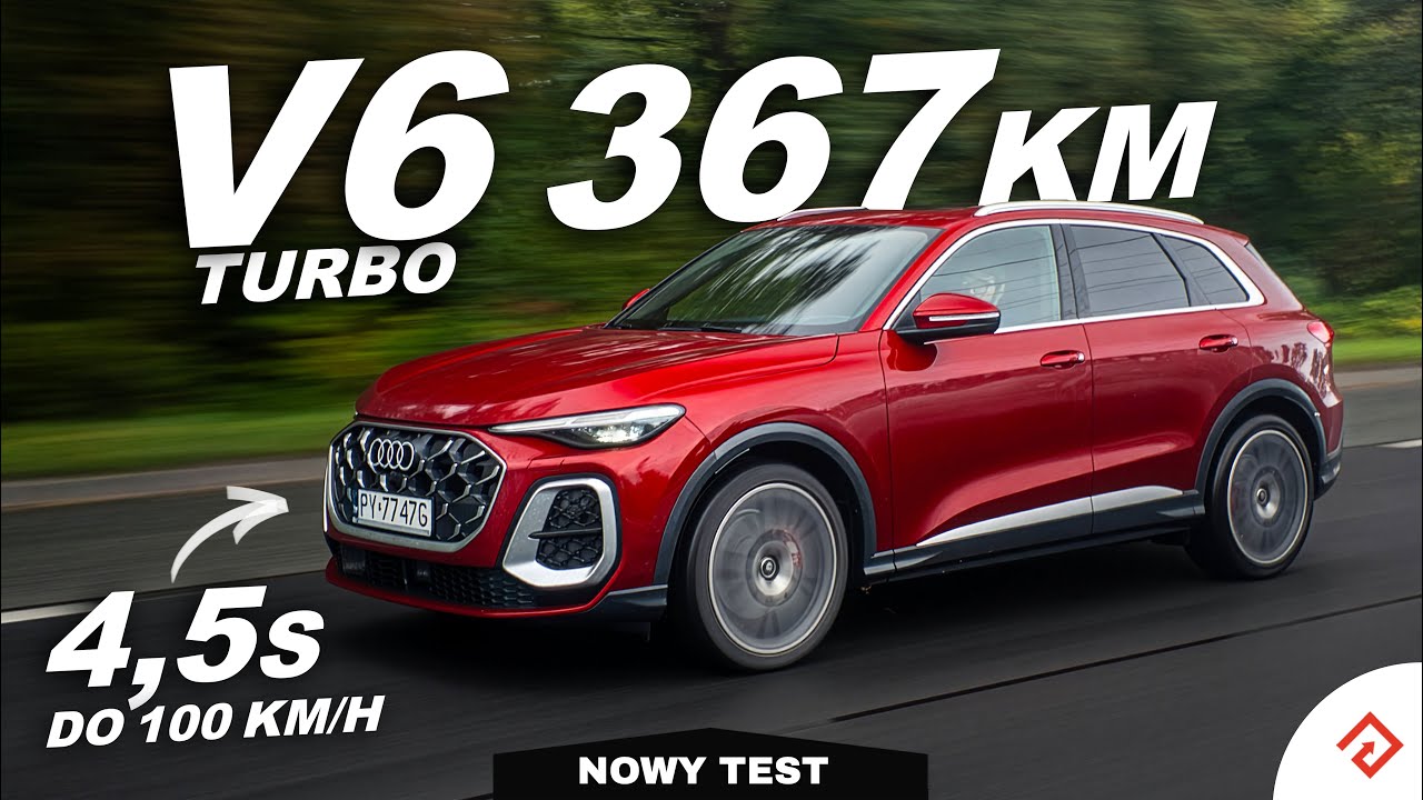 Nowe AUDI SQ5 dojrzało, ale wciąż jest piekielnie szybkie TEST PL | Autocentrum.pl