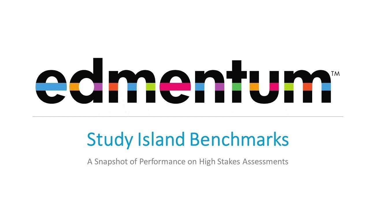 Study Island Schedule Benchmarks Workshop
