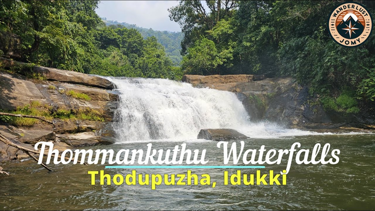 Thommankuthu Waterfalls | A Scenic Escape in Idukki | Thodupuzha | Thommankuthu | Idukki | 4K