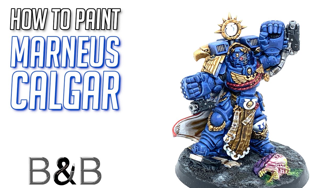 How to paint Marneus Calgar