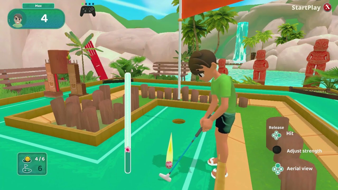 Instant Sports + Mini Golf Gameplay Switch