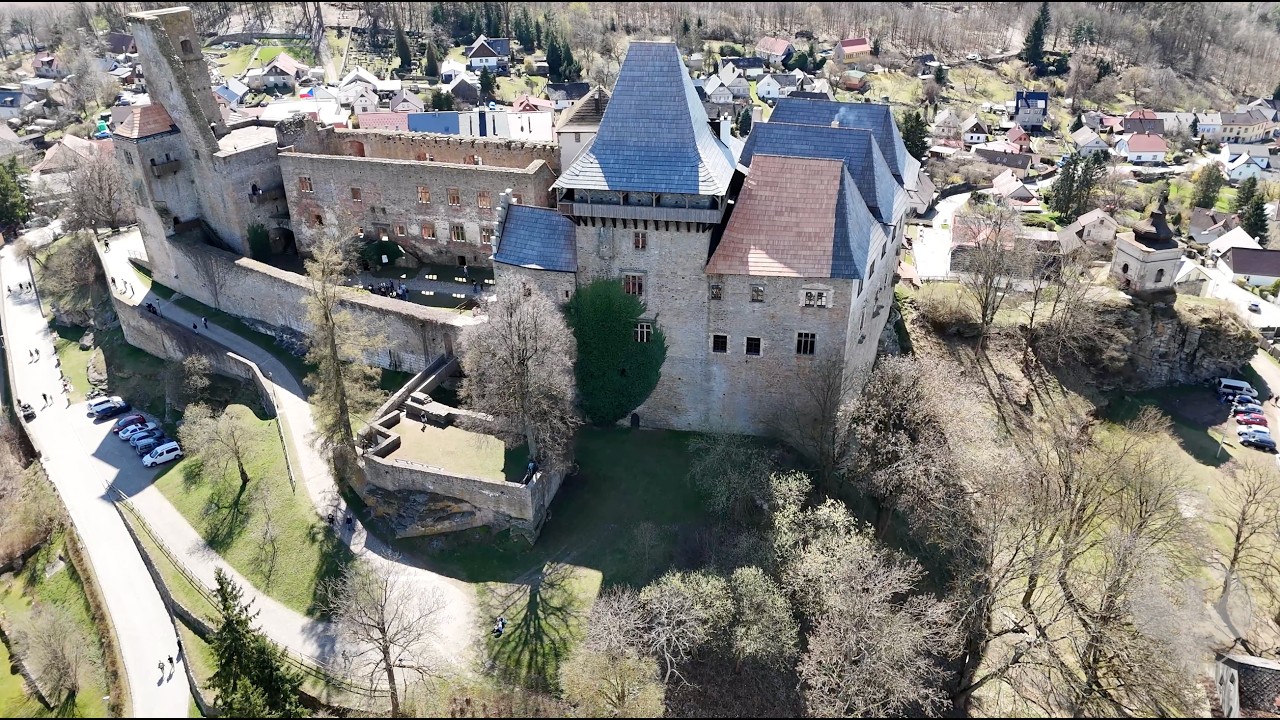 Beautiful Lipnice Castle | Cinematic Drone Film (Czech Republic)