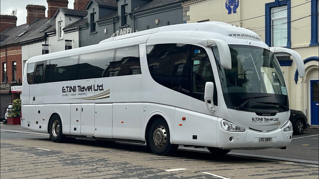 E.T.(NI) Travel Ltd Scania Irizar PB LRZ 8897 (Railway Substitution)