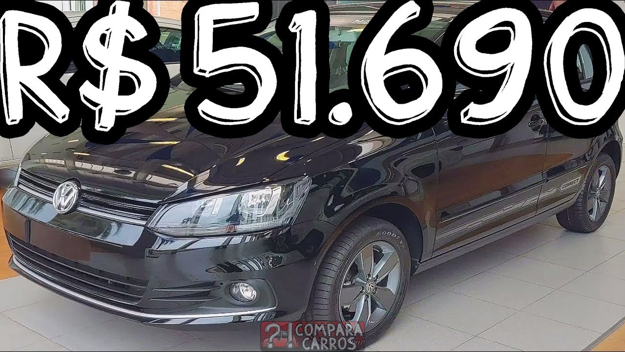 VISITANDO R$ 51.690 VOLKSWAGEN FOX CONNECT 1.6 DARK PACK MT5 2020 PRETO NINJA