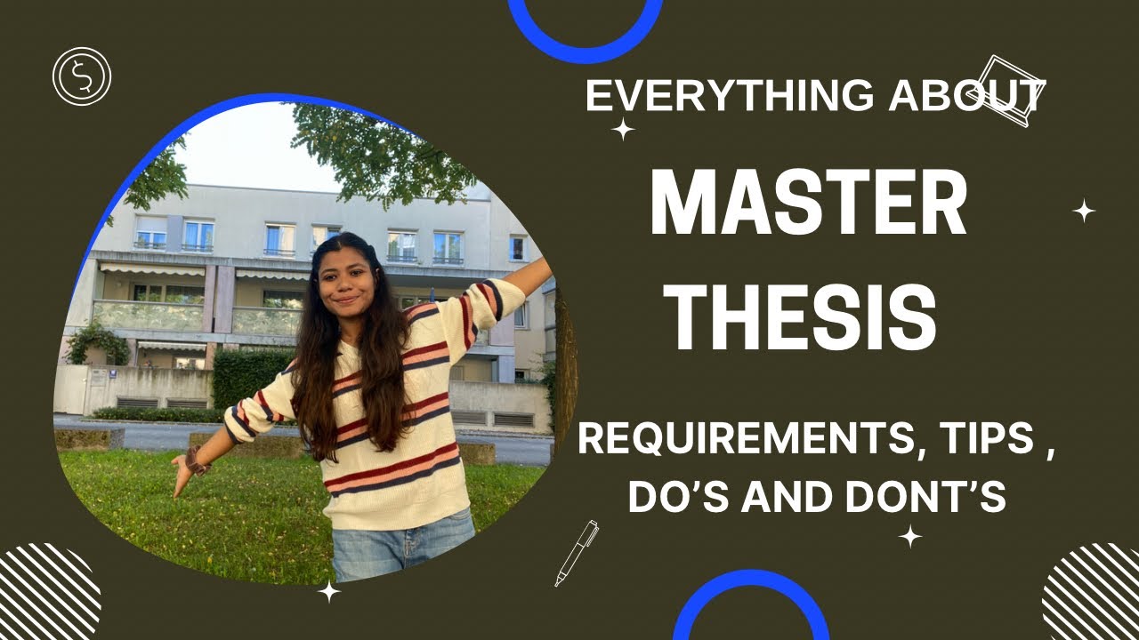 Master Thesis in Germany | How to Apply| Dos & Dont's for writing Thesis| Requirements in TUM
