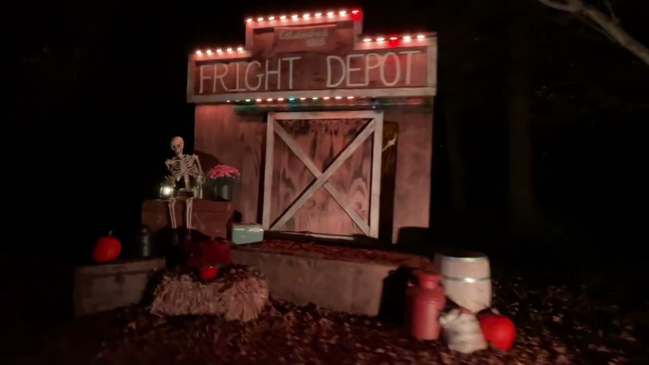 Knoebels Haunted Train Ride 10-18-2025