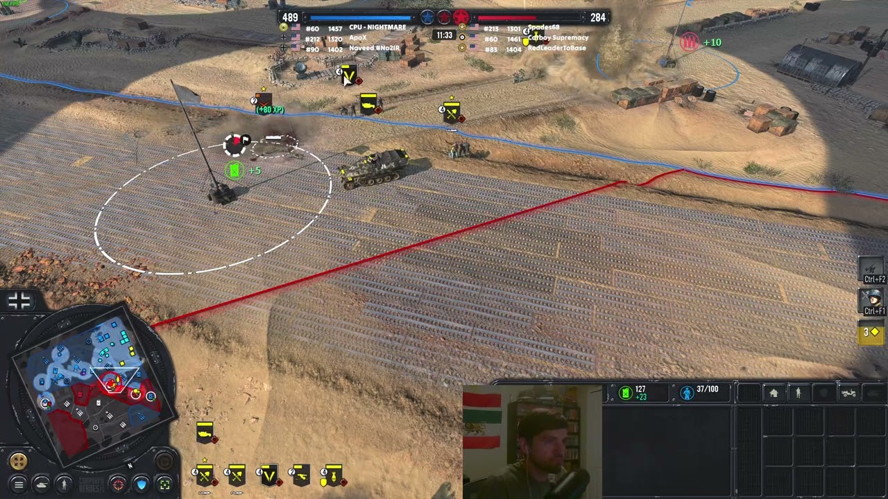 High level 3v3 with one random! - COH3
