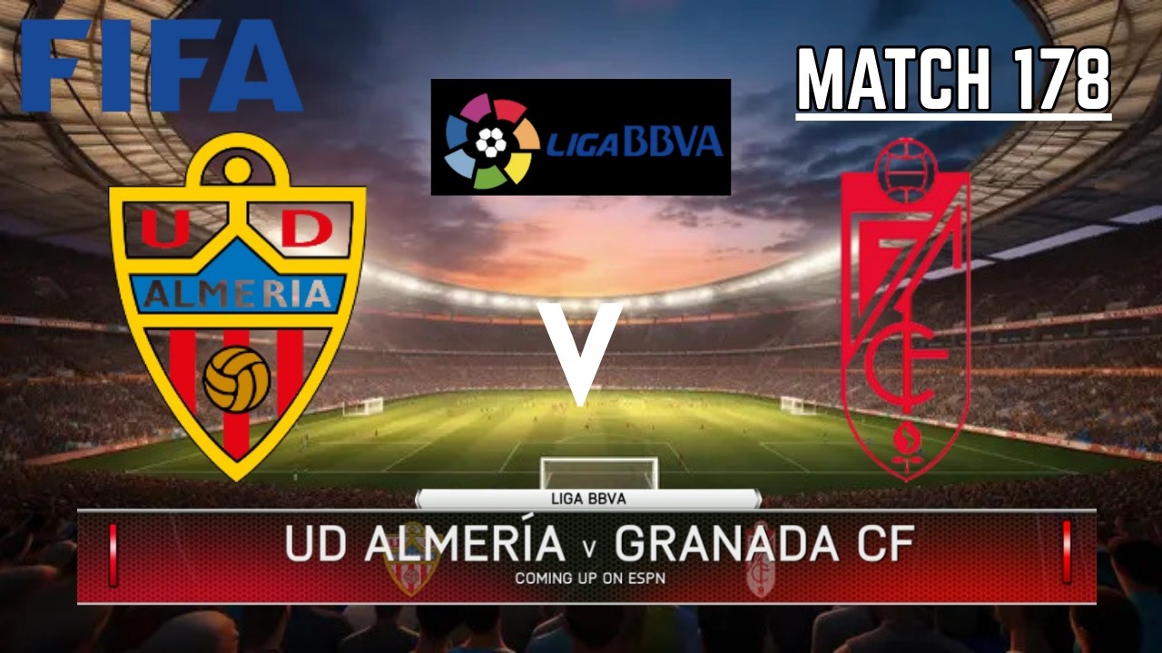UD ALMERIA VS GRANADA CF - La Liga / Liga BBVA 2025-2026 | Match 178 | FIFA 14