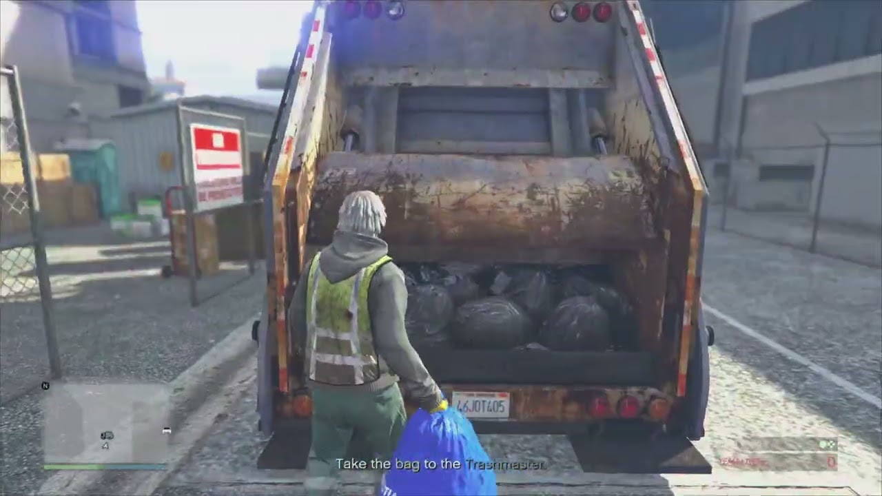 GTA Online Trashman Mission – Full Walkthrough (NEW A-Marker Job 2026) #gtaviralshorts #republicday 