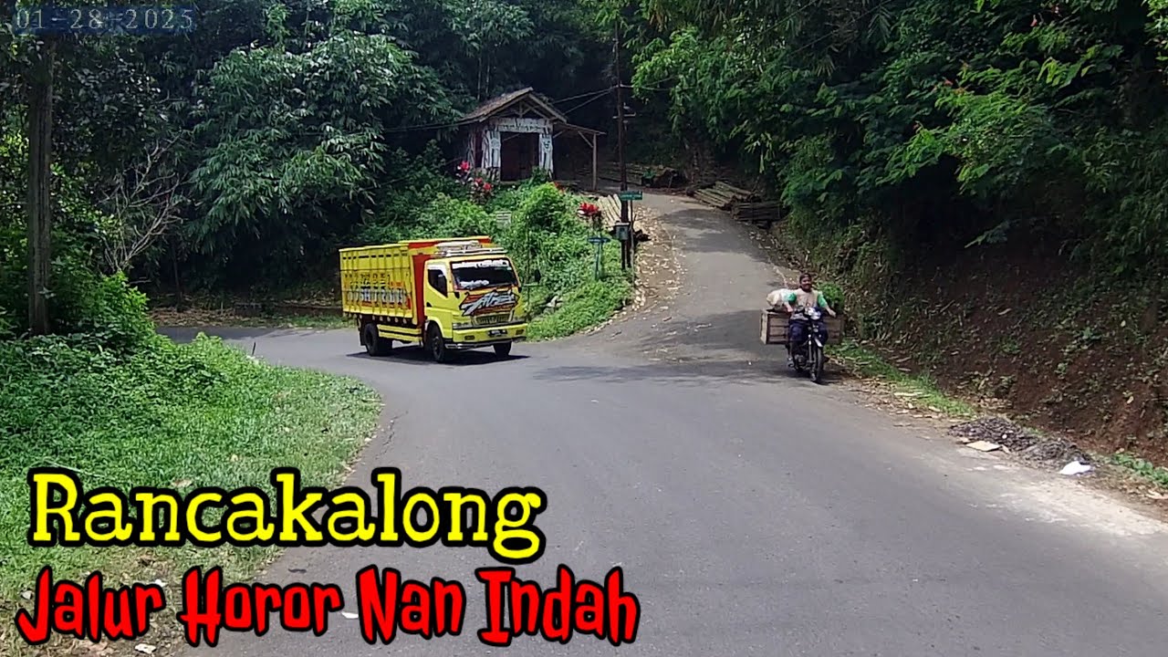 Jalan Tanjungsari Cimalaka Lewat Rancakalong