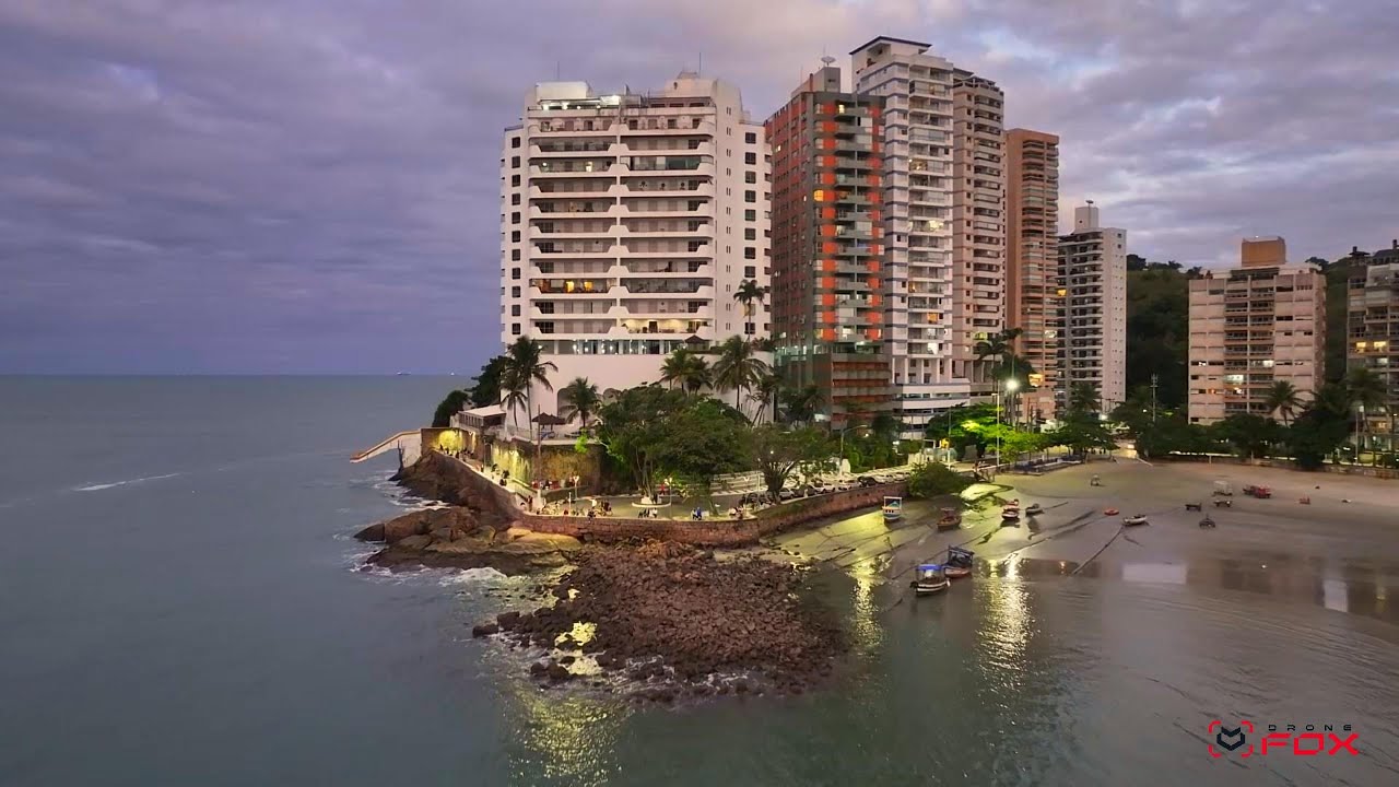 Praia das Asturias - Guaruja | Br 4k