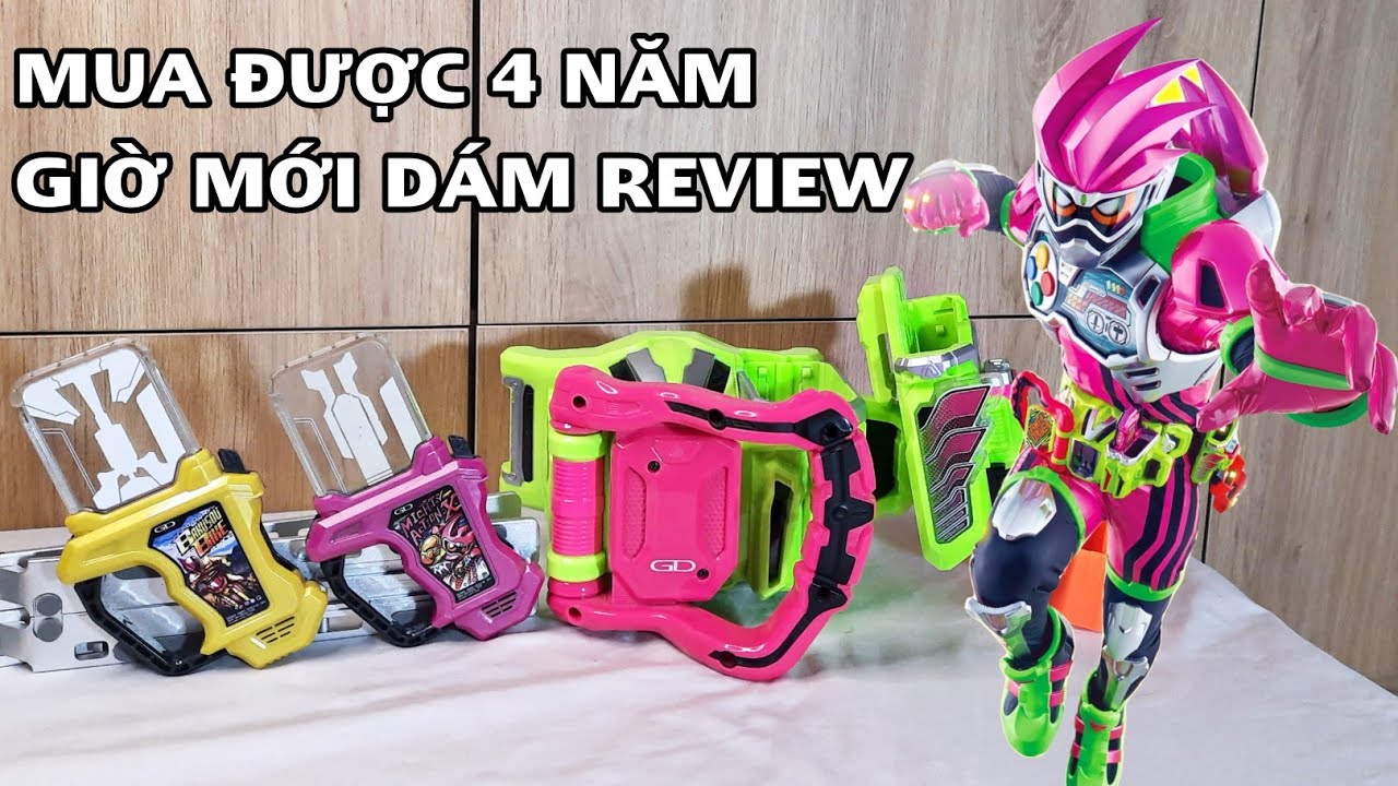 Review Dx Gamer Driver - Mua Được 4 Năm Nhưng Giờ Mới Dám Review. Kamen Rider Ex-aid.